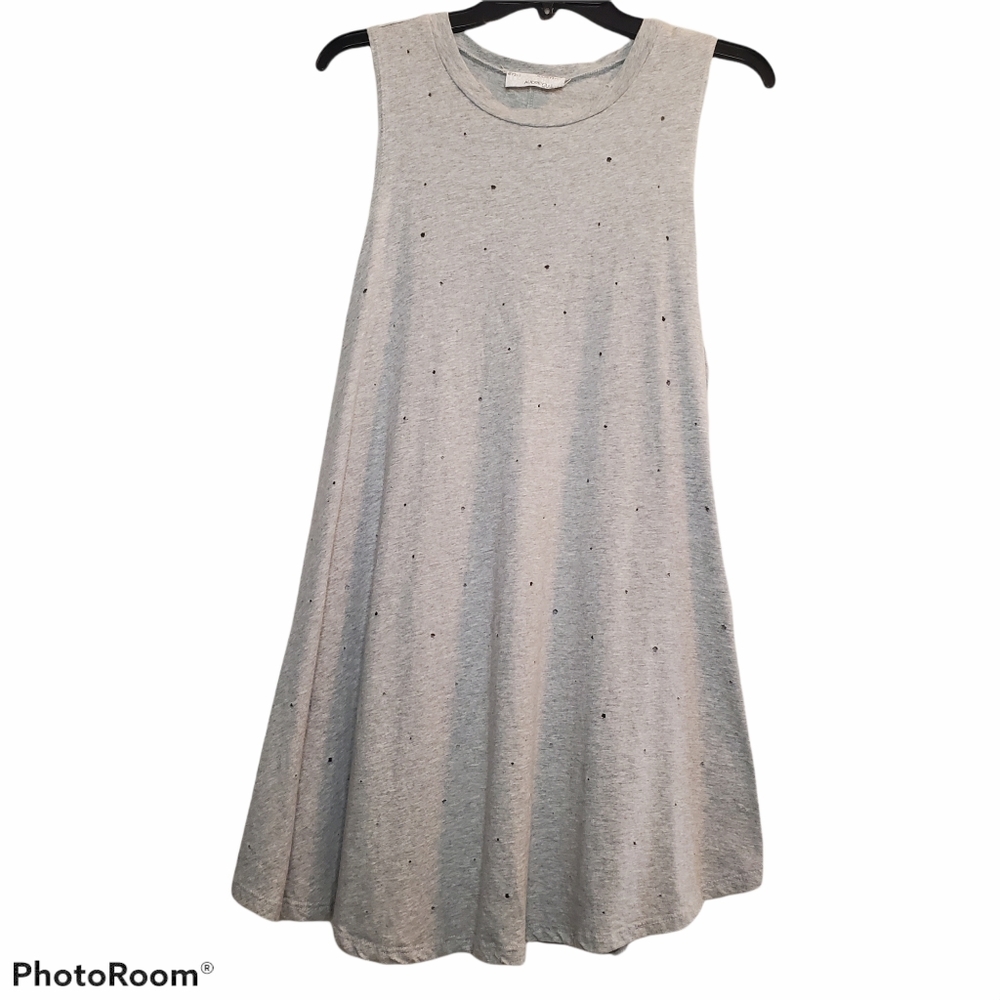 Aunrey 3+1 Distressed sleeveless dress